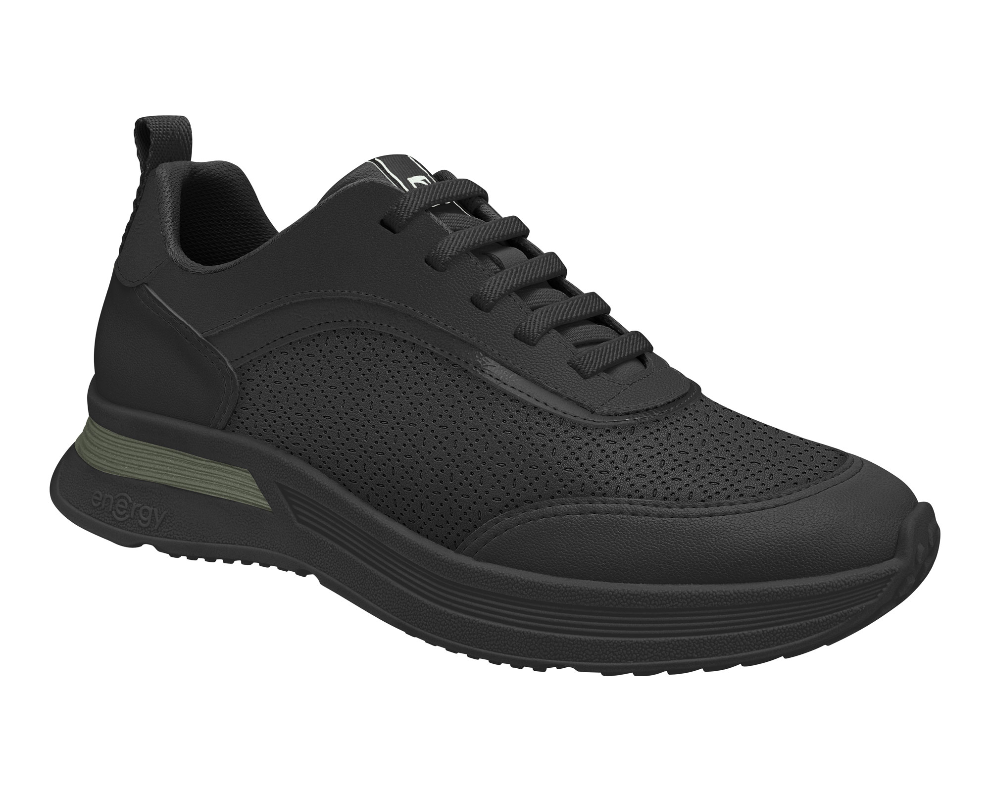 PONTILHADO BLACK/BLACK